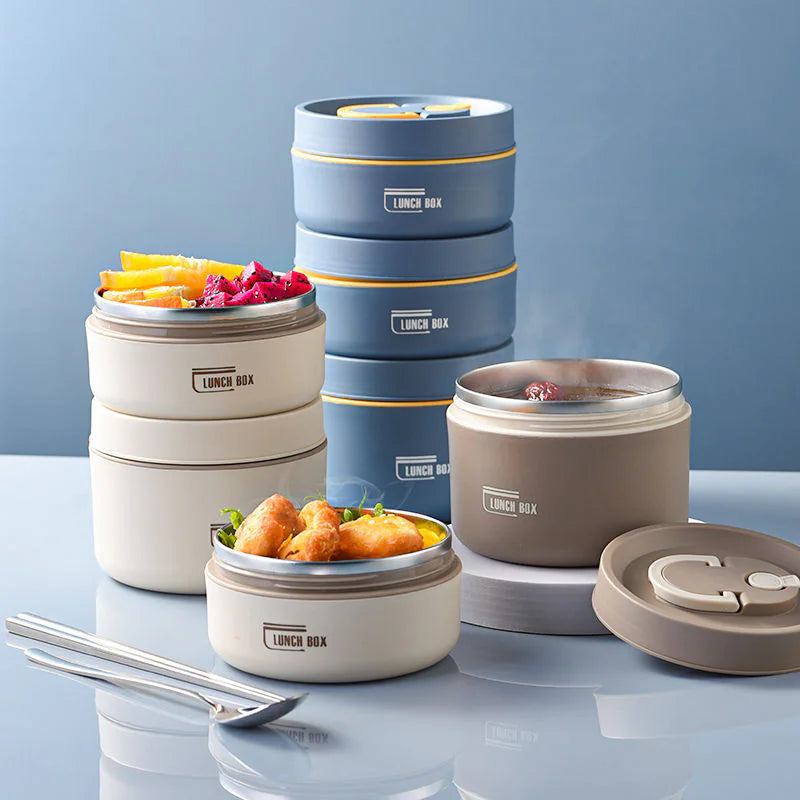 Portable Self-Warming Lunch Box