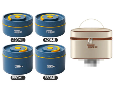 Portable Self-Warming Lunch Box