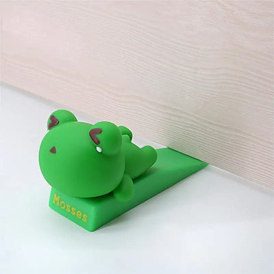 Cute Cartoon Anti-Pinch Door Stopper with Suction Bumper
