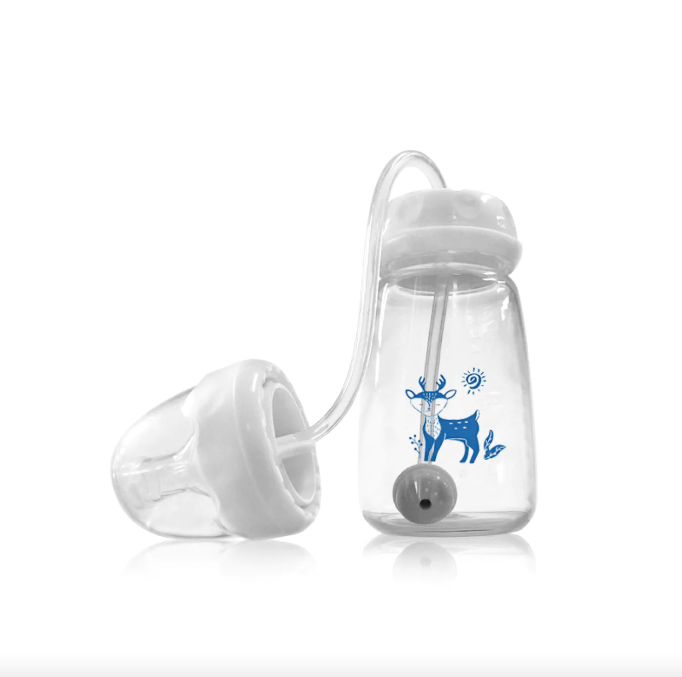 Hands-Free Baby Feeding Bottle