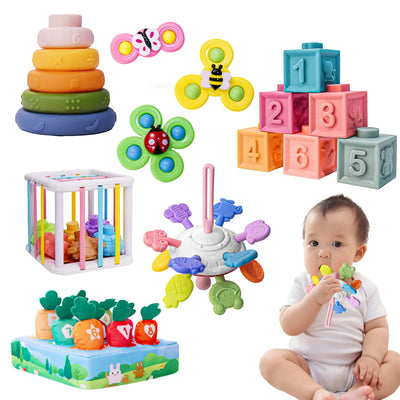Montessori Baby Bonanza - 6-in-1 Sensory Set