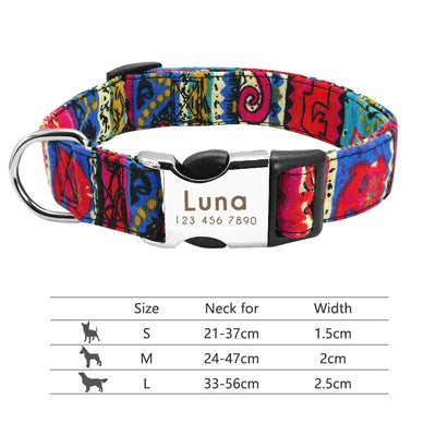 Adjustable Nylon Dog and Cat Collar