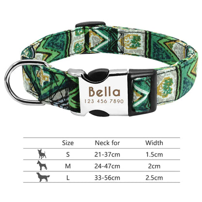 Adjustable Nylon Dog and Cat Collar