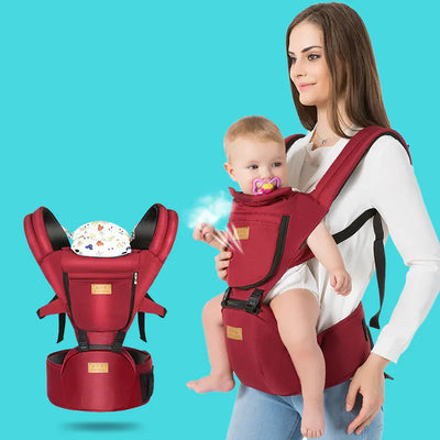Breathable Baby Carrier Waist Stool - All-Season Use