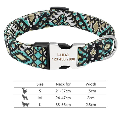 Adjustable Nylon Dog and Cat Collar