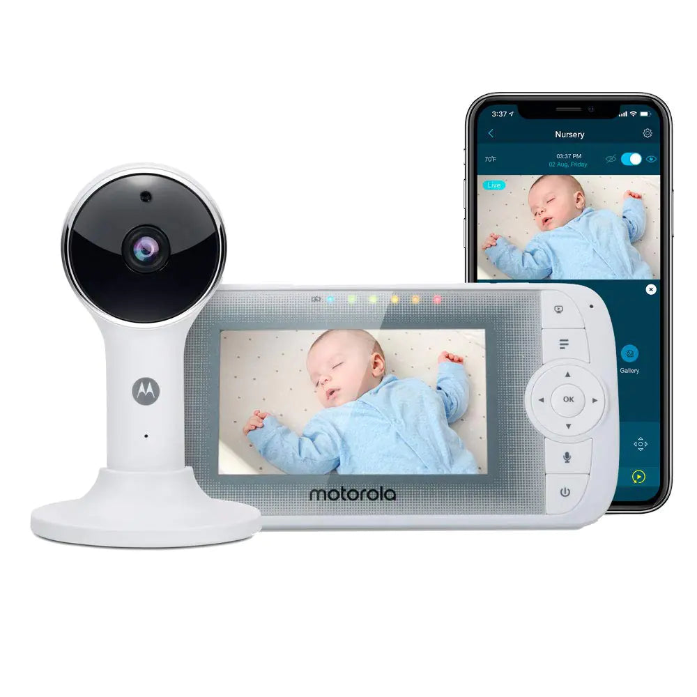 Wi-Fi Baby Monitor with App & Screen