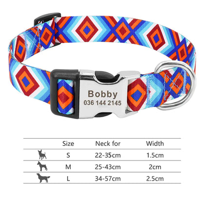 Adjustable Nylon Dog and Cat Collar