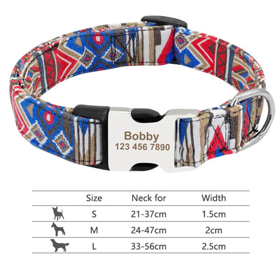 Adjustable Nylon Dog and Cat Collar