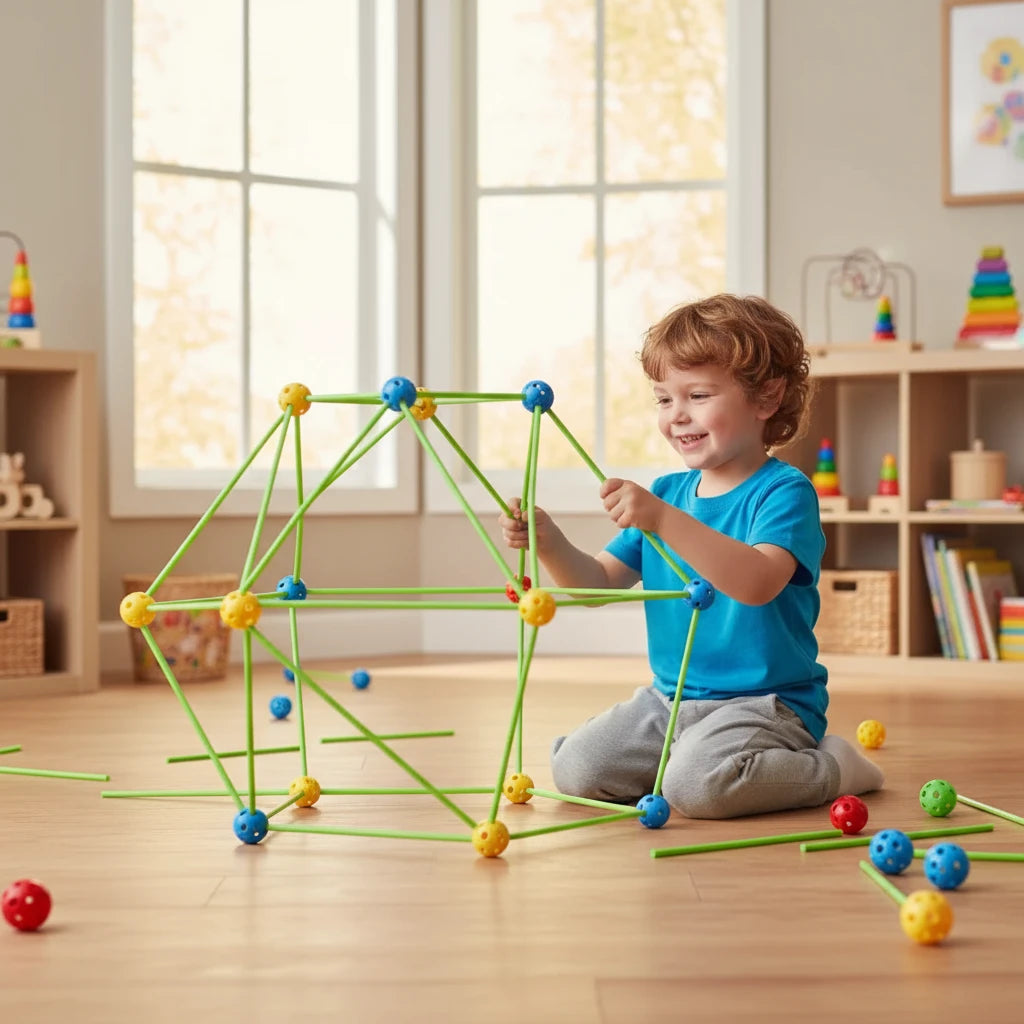 DIY Bead Tent Fort Building Kit