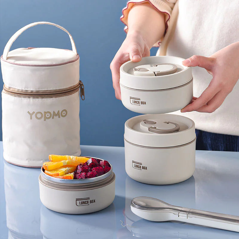 Portable Self-Warming Lunch Box