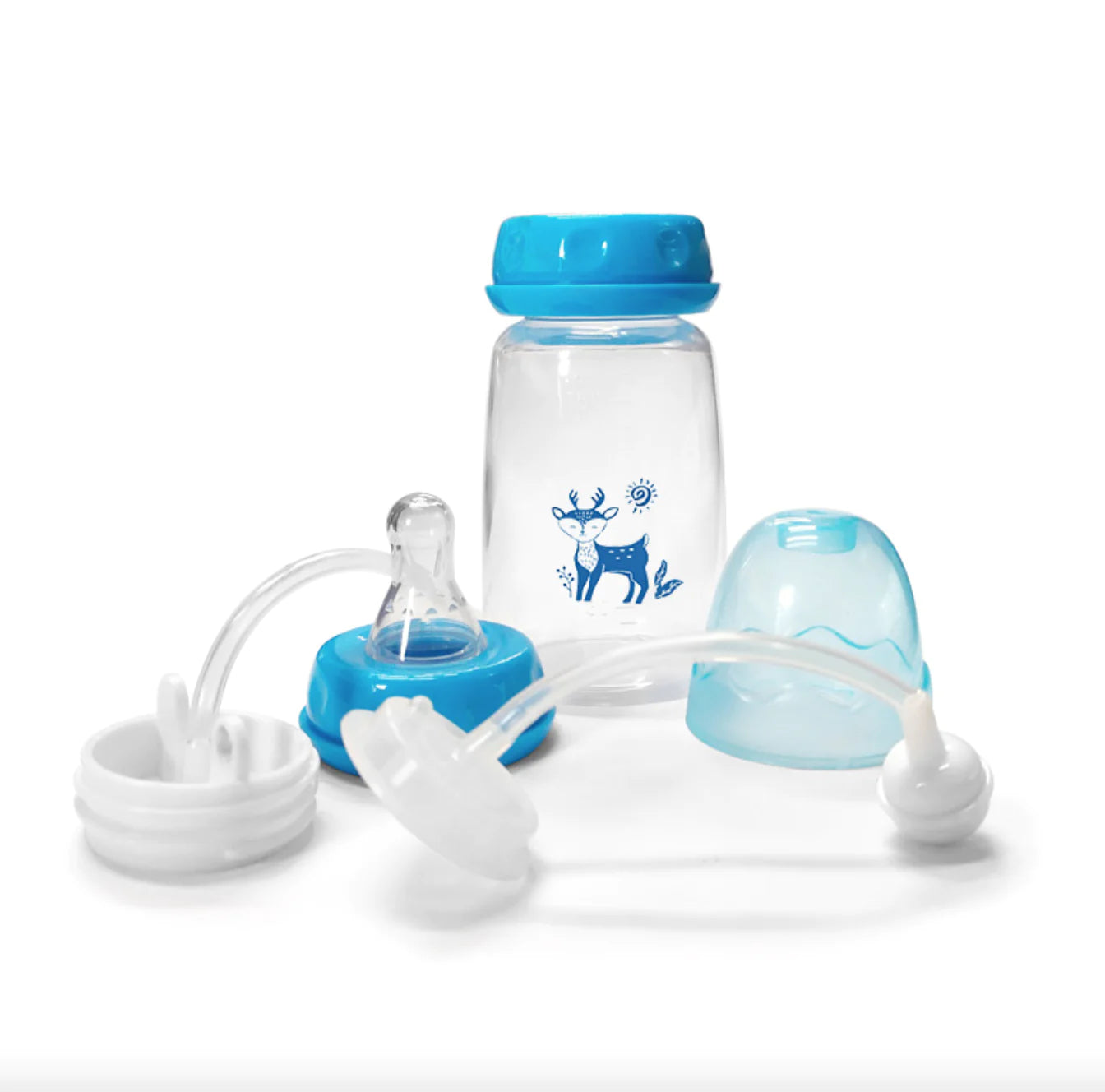 Hands-Free Baby Feeding Bottle