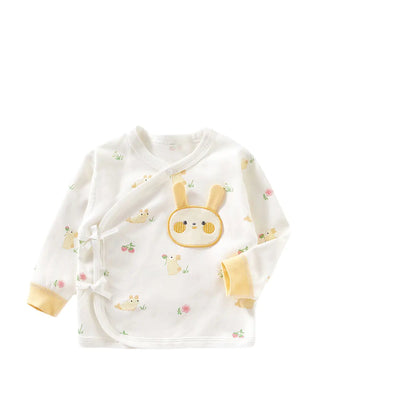 Ultra-Thin Cotton Tops for Newborns (0-1 Years)
