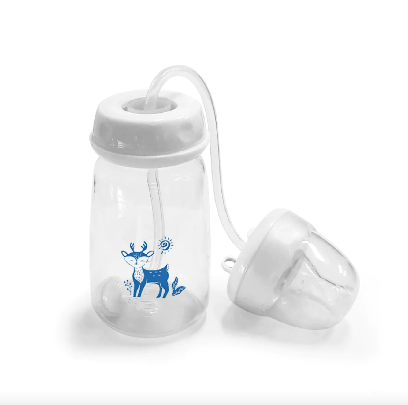 Hands-Free Baby Feeding Bottle