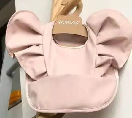 Baby Meal Pocket Waterproof Bib with Angel Wing Design