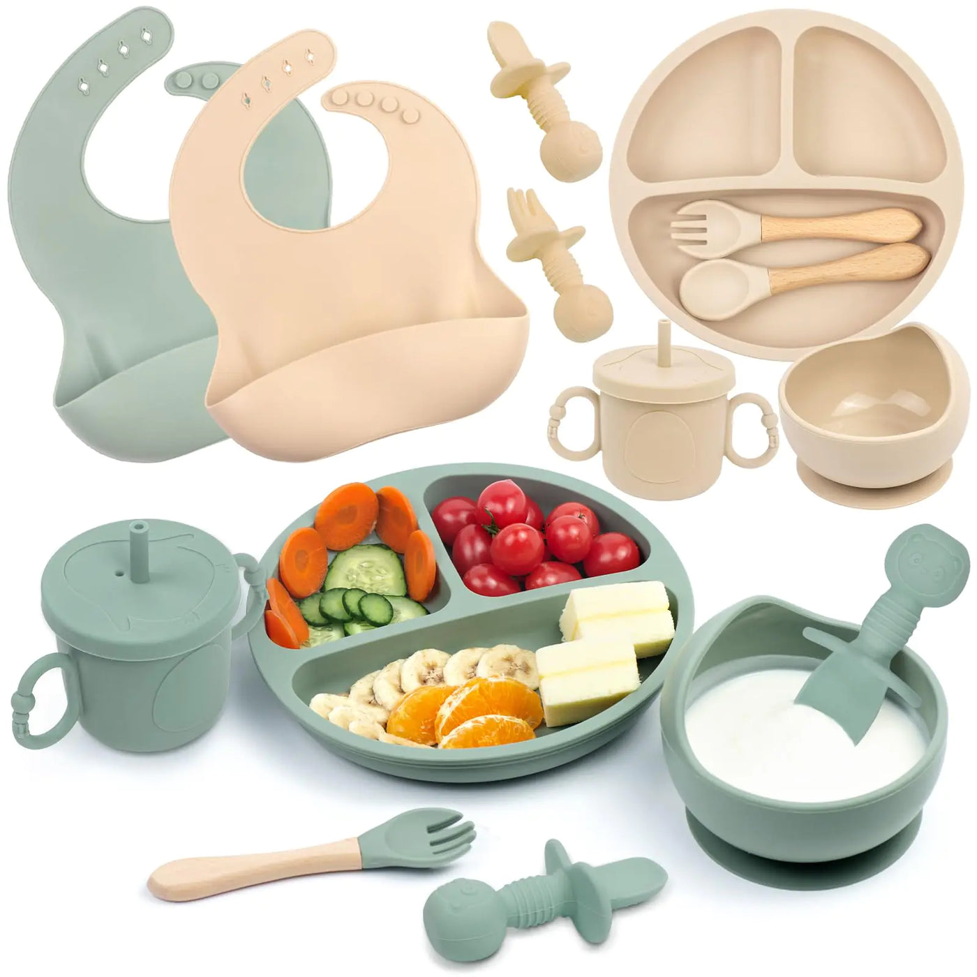 Silicone Baby Dining Kit