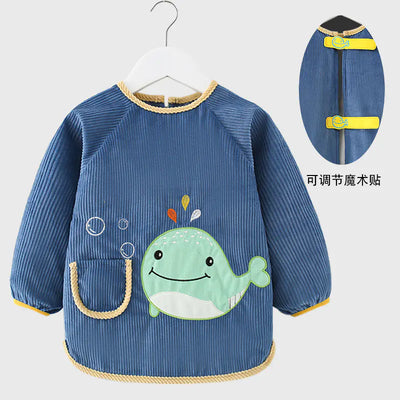 Waterproof Bib - Stylish Reversible Design