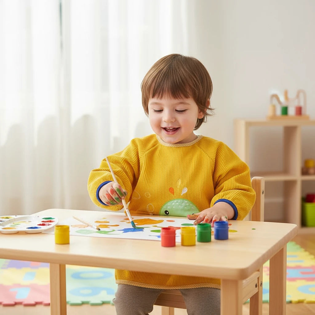 Waterproof Bib - Stylish Reversible Design