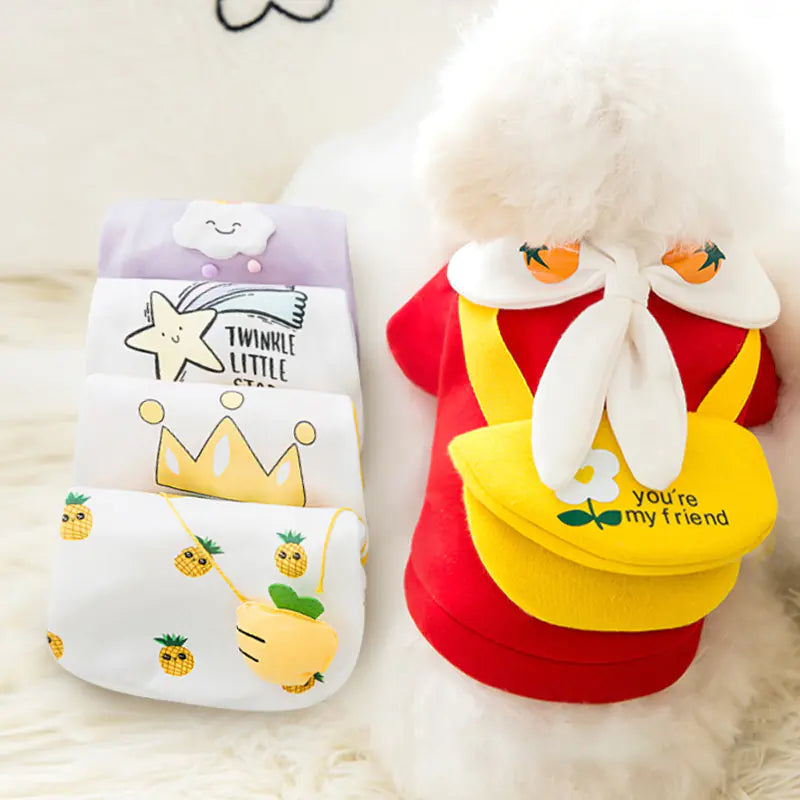 Cute Cartoon Pet Clothes