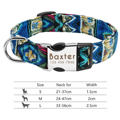 Adjustable Nylon Dog and Cat Collar