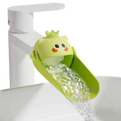 Eco-Safe Toddler Faucet Extender with Animal Motif